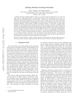 Lifelong Machine Learning Potentials