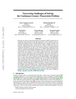Uncovering Challenges of Solving the Continuous Gromov-Wasserstein Problem