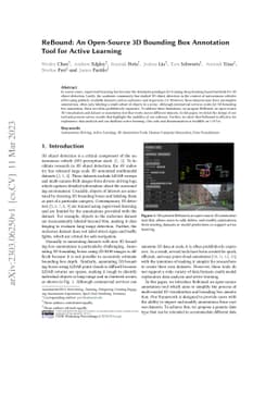 ReBound: An Open-Source 3D Bounding Box Annotation Tool for Active
  Learning