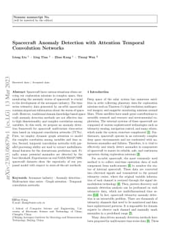 Spacecraft Anomaly Detection with Attention Temporal Convolution Network