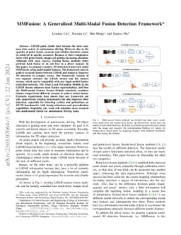 A Generalized Multi-Modal Fusion Detection Framework