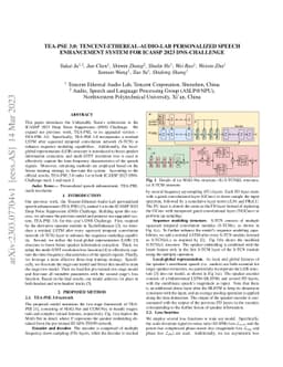 TEA-PSE 3.0: Tencent-Ethereal-Audio-Lab Personalized Speech Enhancement
  System For ICASSP 2023 DNS Challenge