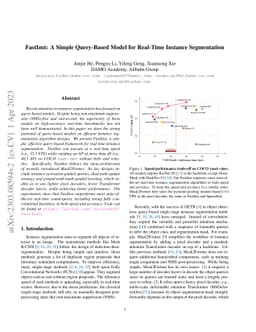 FastInst: A Simple Query-Based Model for Real-Time Instance Segmentation