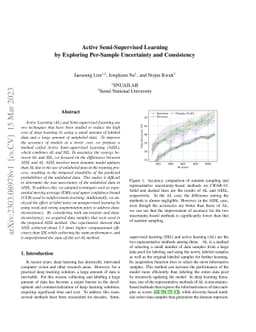 Active Semi-Supervised Learning by Exploring Per-Sample Uncertainty and
  Consistency
