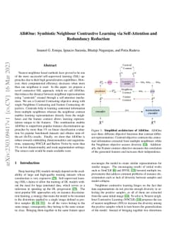 All4One: Symbiotic Neighbour Contrastive Learning via Self-Attention and
  Redundancy Reduction