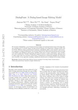 DialogPaint: A Dialog-based Image Editing Model