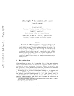 Clingraph: A System for ASP-based Visualization