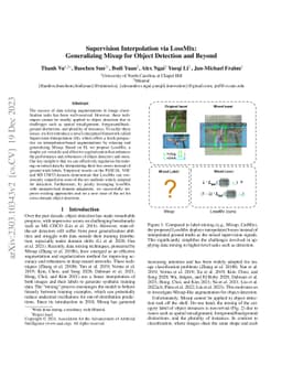 Supervision Interpolation via LossMix: Generalizing Mixup for Object
  Detection and Beyond