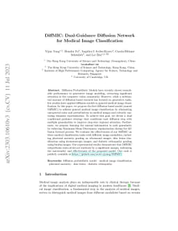 DiffMIC: Dual-Guidance Diffusion Network for Medical Image
  Classification