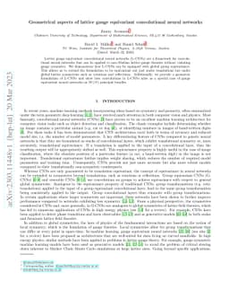 Geometrical aspects of lattice gauge equivariant convolutional neural
  networks