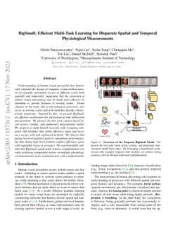 BigSmall: Efficient Multi-Task Learning for Disparate Spatial and
  Temporal Physiological Measurements