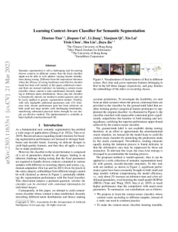 Learning Context-aware Classifier for Semantic Segmentation