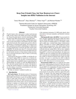 Keep Your Friends Close, but Your Routeservers Closer: Insights into
  RPKI Validation in the Internet
