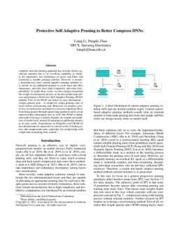 Protective Self-Adaptive Pruning to Better Compress DNNs