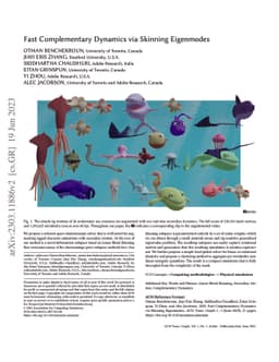 Fast Complementary Dynamics via Skinning Eigenmodes