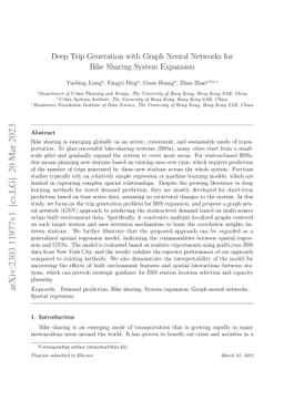 Deep trip generation with graph neural networks for bike sharing system
  expansion