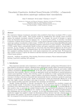 Viscoelastic Constitutive Artificial Neural Networks (vCANNs) $-$ a
  framework for data-driven anisotropic nonlinear finite viscoelasticity