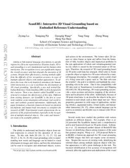 ScanERU: Interactive 3D Visual Grounding based on Embodied Reference
  Understanding