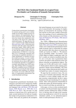 ReCOGS: How Incidental Details of a Logical Form Overshadow an
  Evaluation of Semantic Interpretation