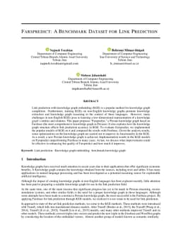 Farspredict: A benchmark dataset for link prediction