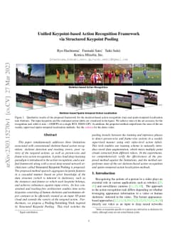 Unified Keypoint-based Action Recognition Framework via Structured
  Keypoint Pooling