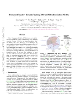 Unmasked Teacher: Towards Training-Efficient Video Foundation Models
