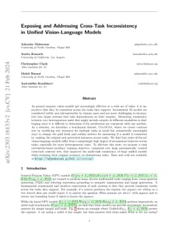 Exposing and Addressing Cross-Task Inconsistency in Unified
  Vision-Language Models