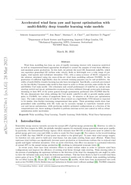 Accelerated wind farm yaw and layout optimisation with multi-fidelity
  deep transfer learning wake models