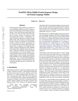 ProtFIM: Fill-in-Middle Protein Sequence Design via Protein Language
  Models