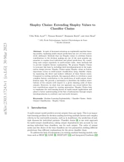 Shapley Chains: Extending Shapley Values to Classifier Chains