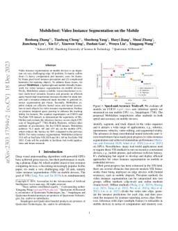 MobileInst: Video Instance Segmentation on the Mobile