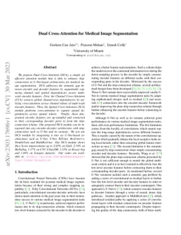 Dual Cross-Attention for Medical Image Segmentation