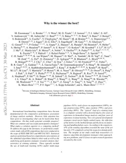 Why is the winner the best?