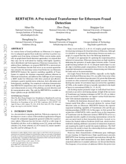 BERT4ETH: A Pre-trained Transformer for Ethereum Fraud Detection