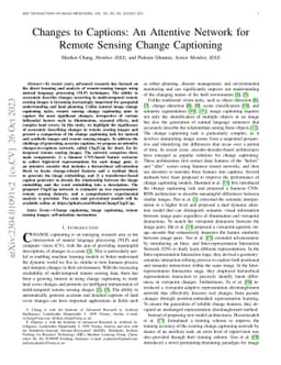 Changes to Captions: An Attentive Network for Remote Sensing Change
  Captioning