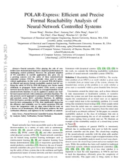 POLAR-Express: Efficient and Precise Formal Reachability Analysis of
  Neural-Network Controlled Systems