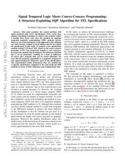 Signal Temporal Logic Meets Convex-Concave Programming: A
  Structure-Exploiting SQP Algorithm for STL Specifications