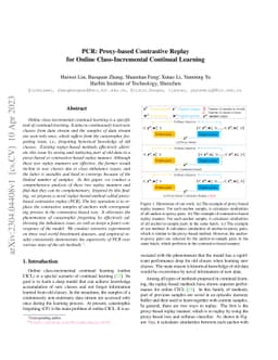 PCR: Proxy-based Contrastive Replay for Online Class-Incremental
  Continual Learning