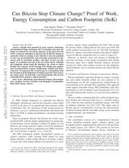 Bitcoin's Carbon Footprint Revisited: Proof of Work Mining for Renewable
  Energy Expansion