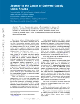 Journey to the Center of Software Supply Chain Attacks