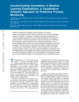 Communicating Uncertainty in Machine Learning Explanations: A
  Visualization Analytics Approach for Predictive Process Monitoring