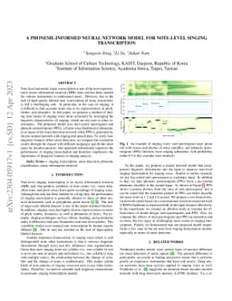 A Phoneme-Informed Neural Network Model for Note-Level Singing
  Transcription