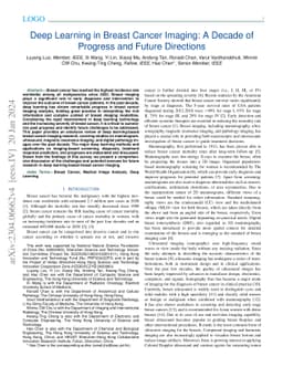 Deep Learning in Breast Cancer Imaging: A Decade of Progress and Future
  Directions
