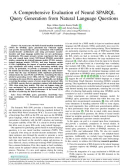 A Comprehensive Evaluation of Neural SPARQL Query Generation from
  Natural Language Questions