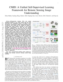 CMID: A Unified Self-Supervised Learning Framework for Remote Sensing
  Image Understanding