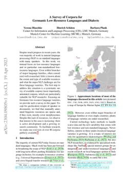 A Survey of Corpora for Germanic Low-Resource Languages and Dialects