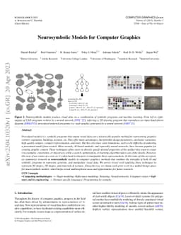 Neurosymbolic Models for Computer Graphics