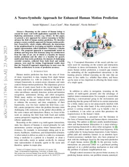 A Neuro-Symbolic Approach for Enhanced Human Motion Prediction