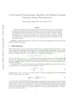A New Inexact Proximal Linear Algorithm with Adaptive Stopping Criteria
  for Robust Phase Retrieval