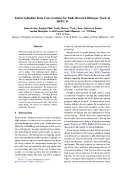 Intent Induction from Conversations for Task-Oriented Dialogue Track at
  DSTC 11
